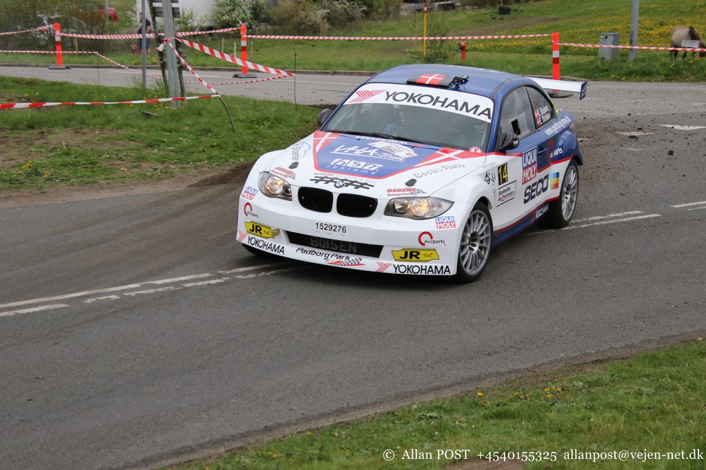 Kim Boisen og Emilie Boisen i deres BMW M1